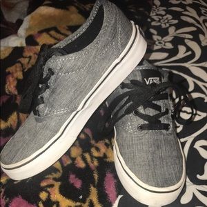 Boys Vans size 2.5